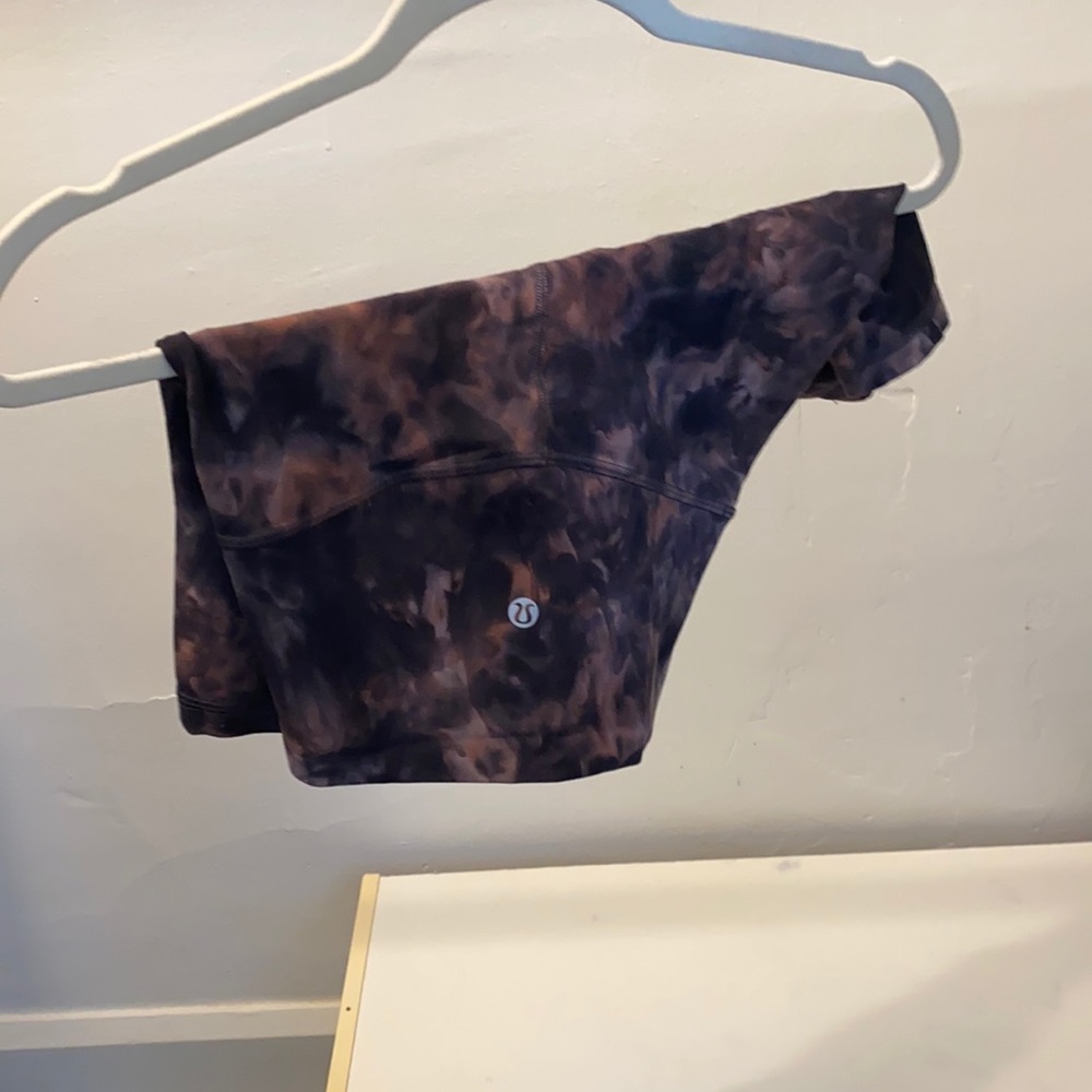 LULU align biker shorts